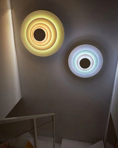 Colorful Round Wall Light