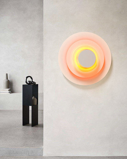 Colorful Round Wall Light