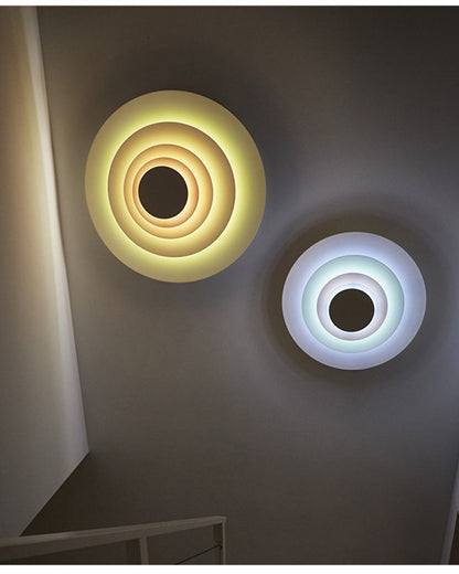 Colorful Round Wall Light