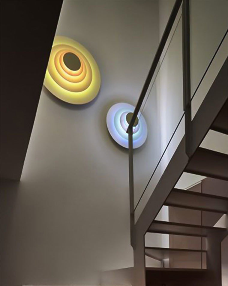Colorful Round Wall Light