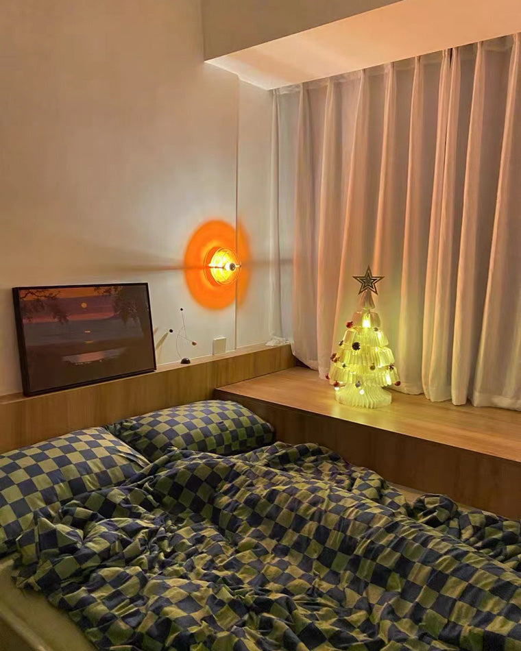 Round Colorful Accent Wall Sconce