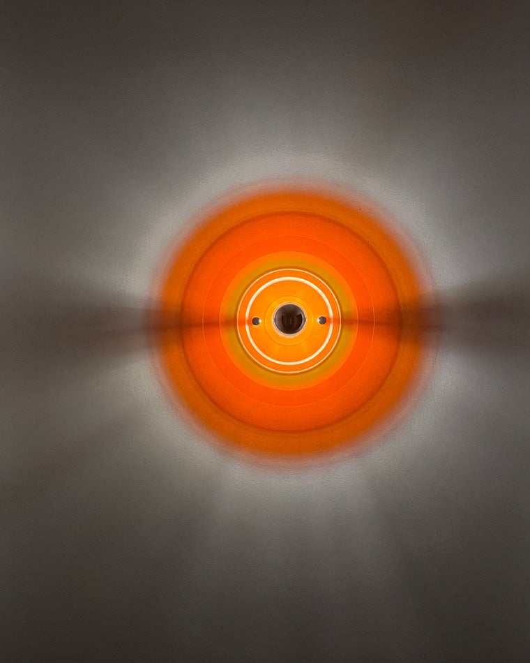 Round Colorful Accent Wall Sconce