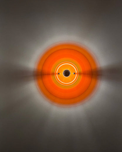 Round Colorful Accent Wall Sconce