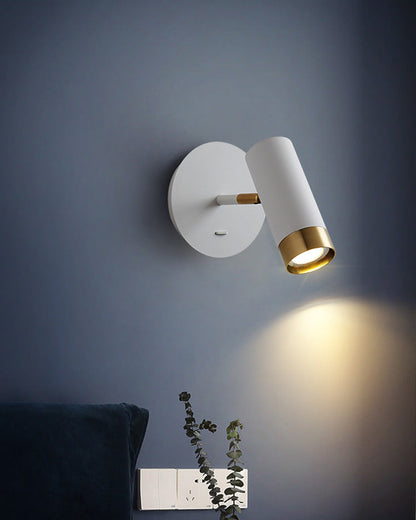 Minimalist Adjustable Wall Spotlight