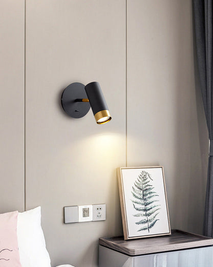 Minimalist Adjustable Wall Spotlight