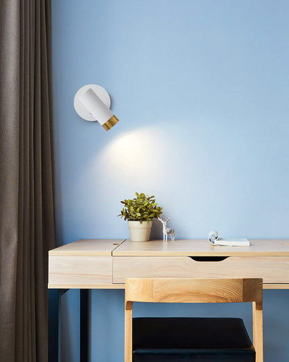 Minimalist Adjustable Wall Spotlight