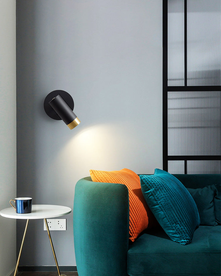 Minimalist Adjustable Wall Spotlight