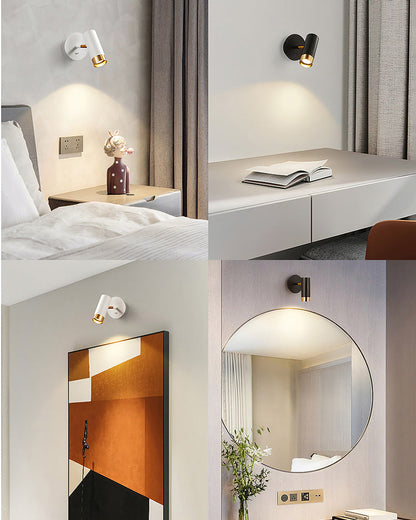 Minimalist Adjustable Wall Spotlight