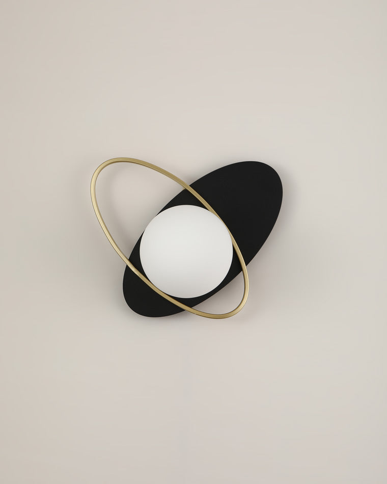 Frosted Oval Accent Wall Sconce