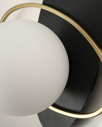 Frosted Oval Accent Wall Sconce