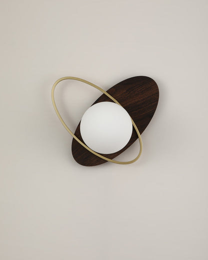 Frosted Oval Accent Wall Sconce