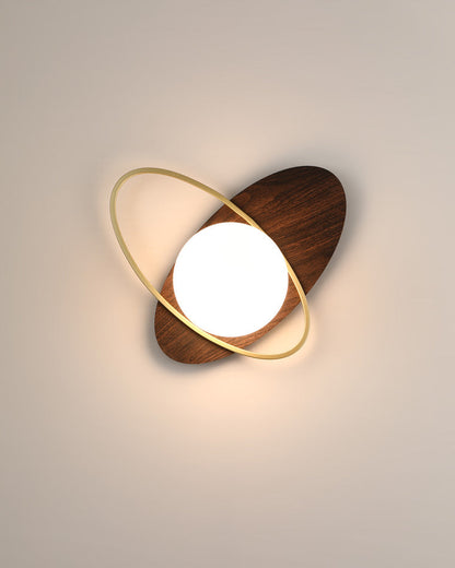 Frosted Oval Accent Wall Sconce