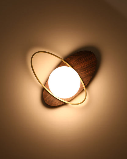 Frosted Oval Accent Wall Sconce