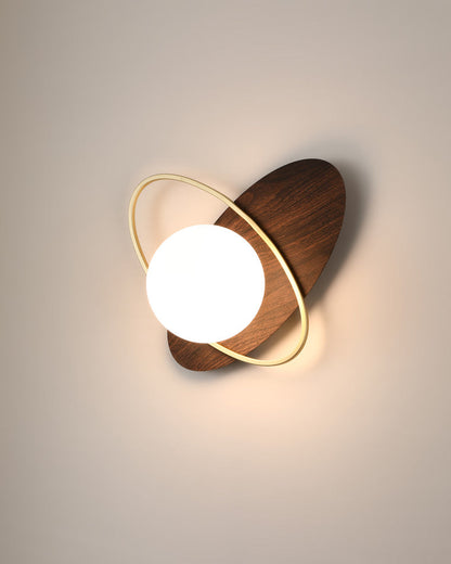 Frosted Oval Accent Wall Sconce