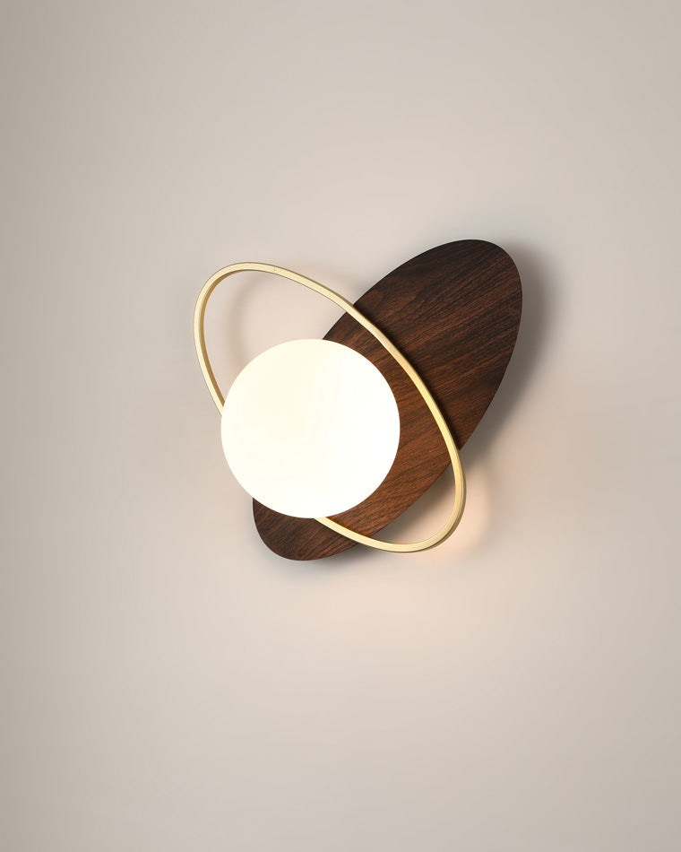 Frosted Oval Accent Wall Sconce