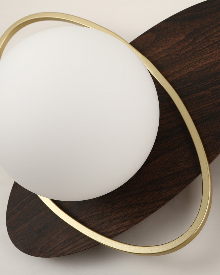 Frosted Oval Accent Wall Sconce