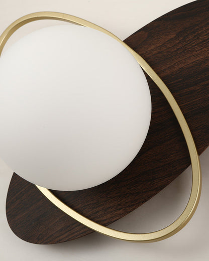 Frosted Oval Accent Wall Sconce