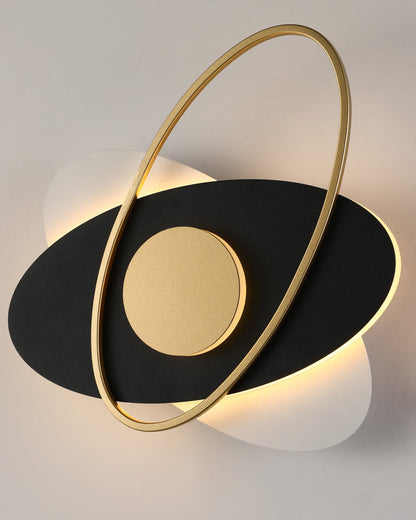 Frosted Oval Accent Wall Sconce