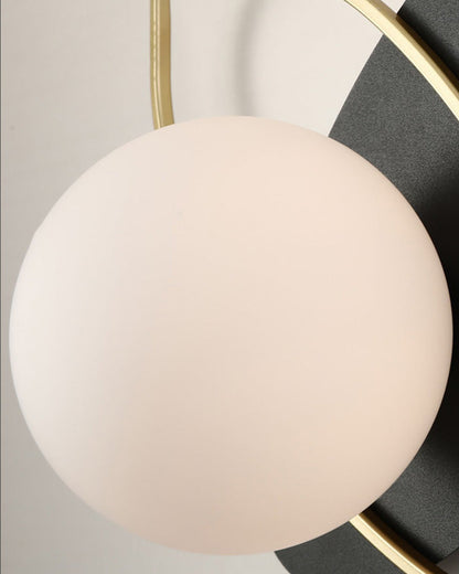 Frosted Oval Accent Wall Sconce
