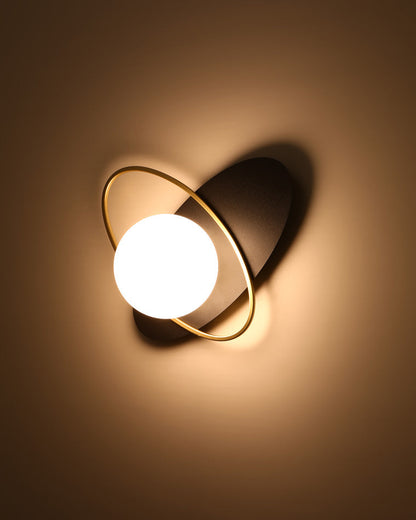 Frosted Oval Accent Wall Sconce