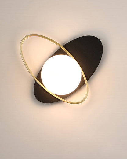 Frosted Oval Accent Wall Sconce