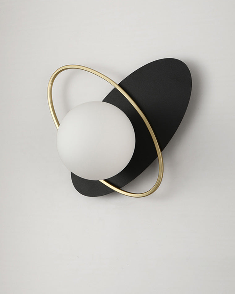 Frosted Oval Accent Wall Sconce