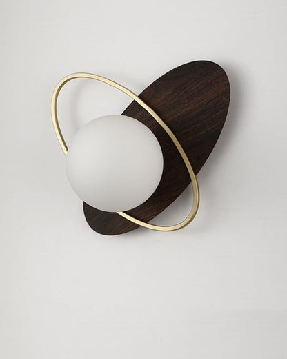 Frosted Oval Accent Wall Sconce