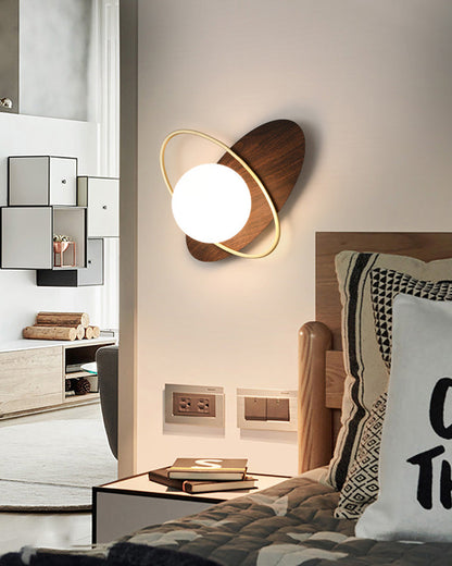 Frosted Oval Accent Wall Sconce