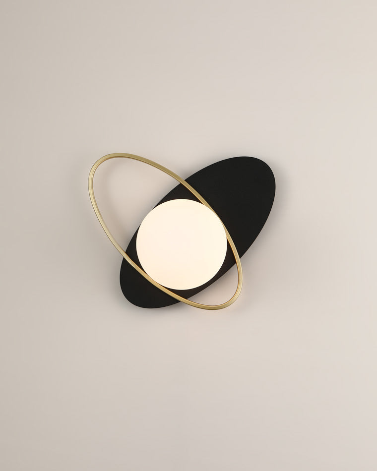Frosted Oval Accent Wall Sconce
