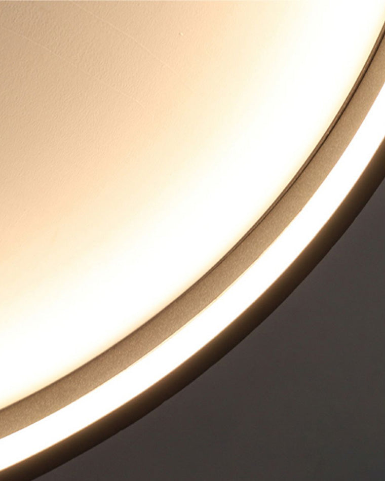 Round Moon Effect Wall Light