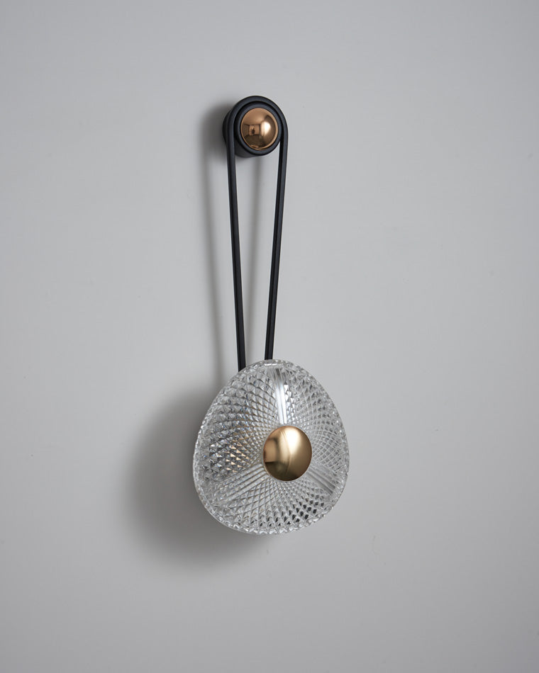 Modern Textured Acrylic Wall Sconce