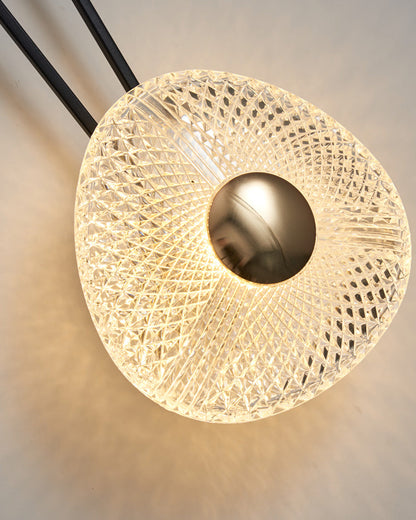 Modern Textured Acrylic Wall Sconce