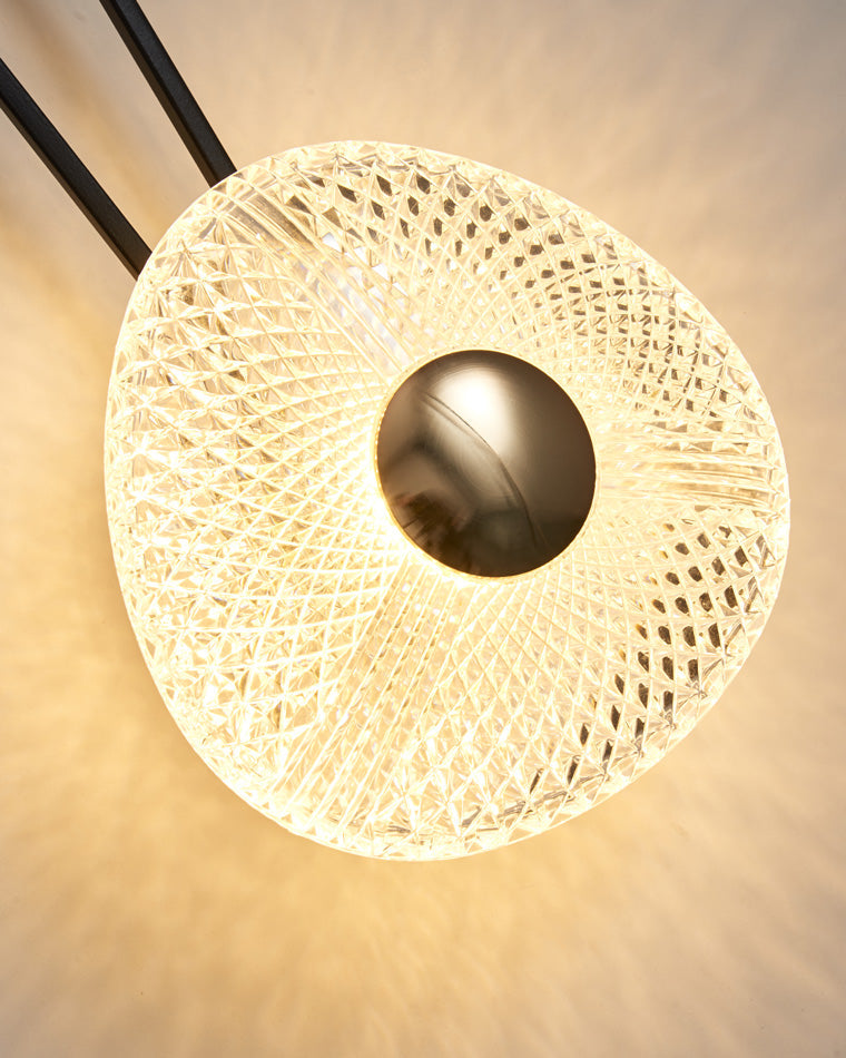 Modern Textured Acrylic Wall Sconce