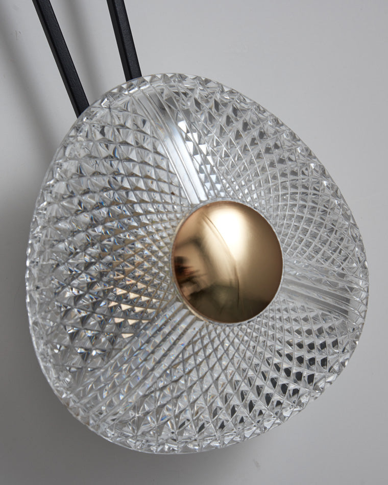 Modern Textured Acrylic Wall Sconce
