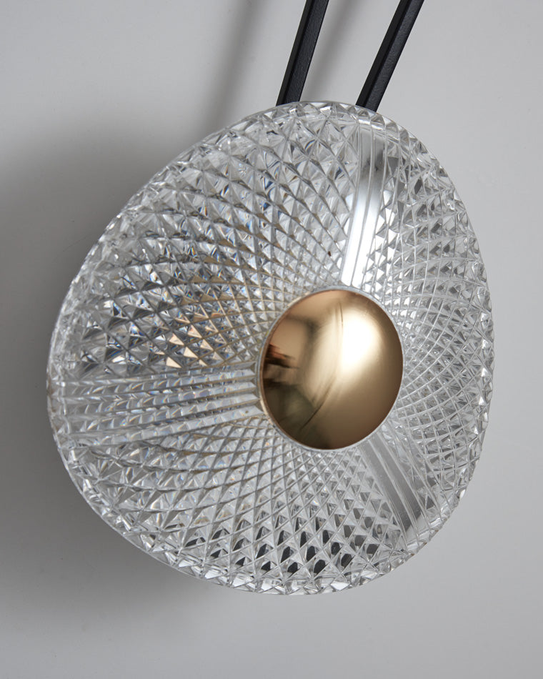 Modern Textured Acrylic Wall Sconce