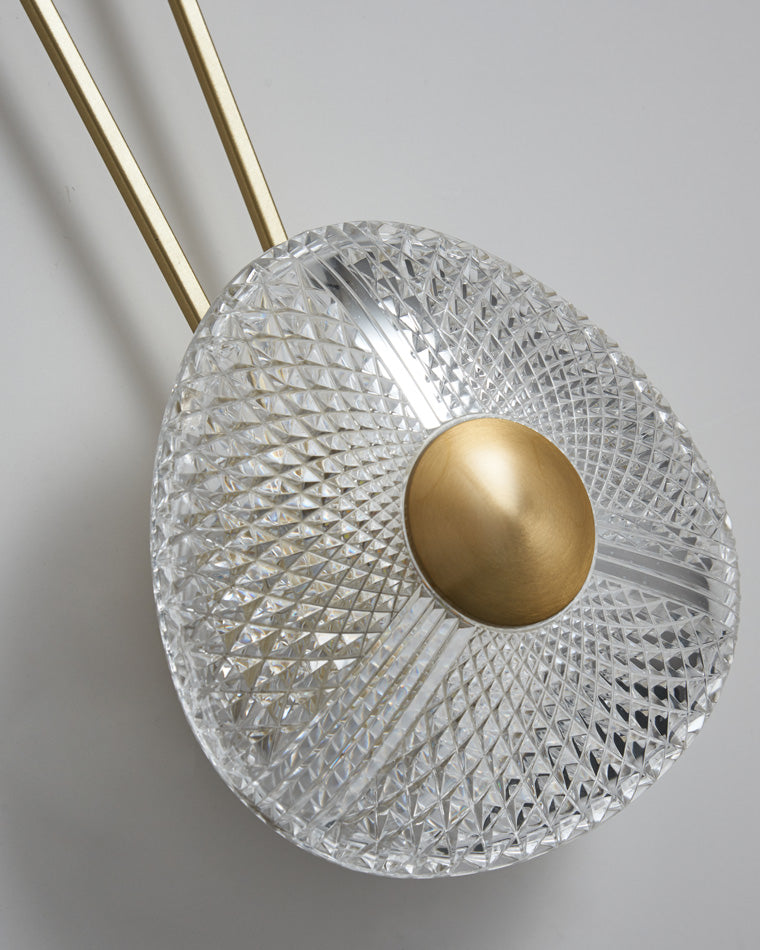 Modern Textured Acrylic Wall Sconce