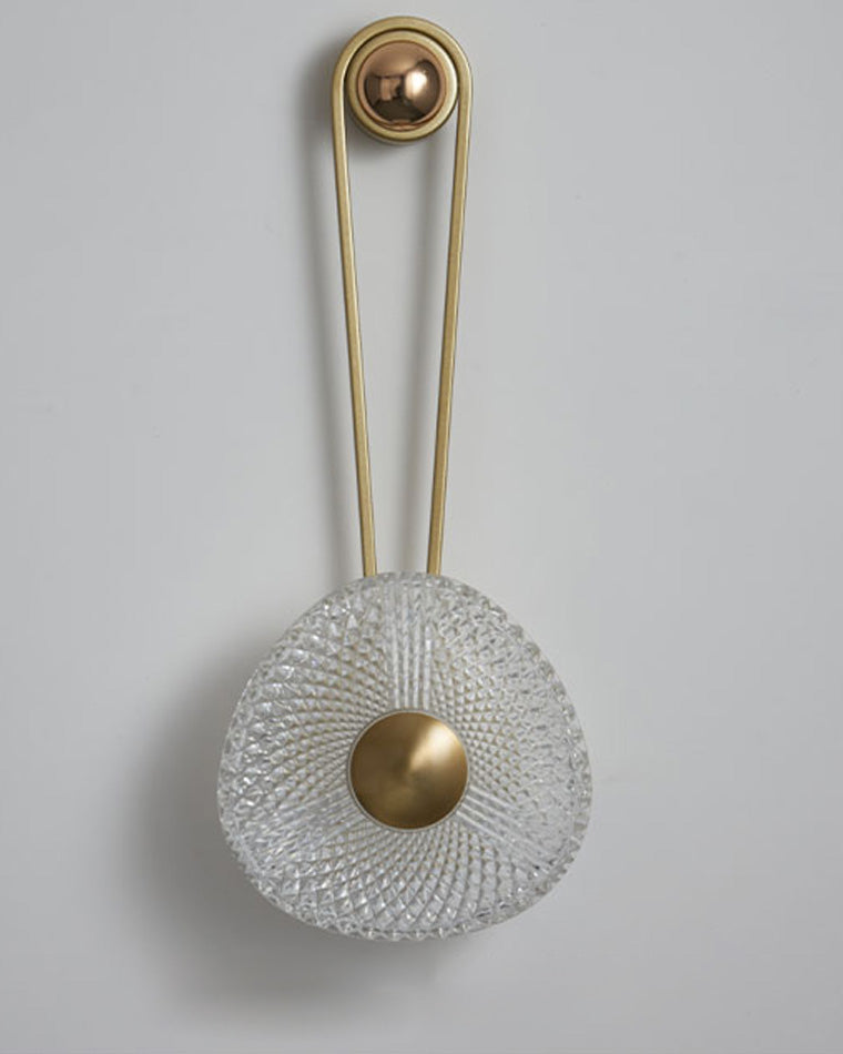 Modern Textured Acrylic Wall Sconce