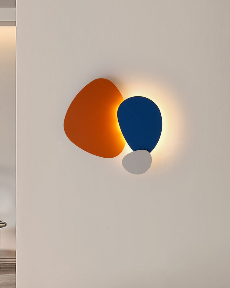 Colorful Sculptural Wall Light