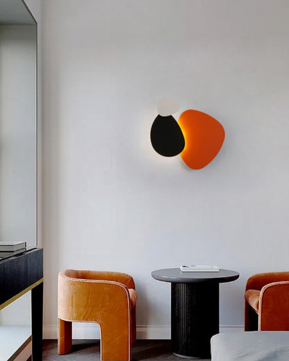 Colorful Sculptural Wall Light