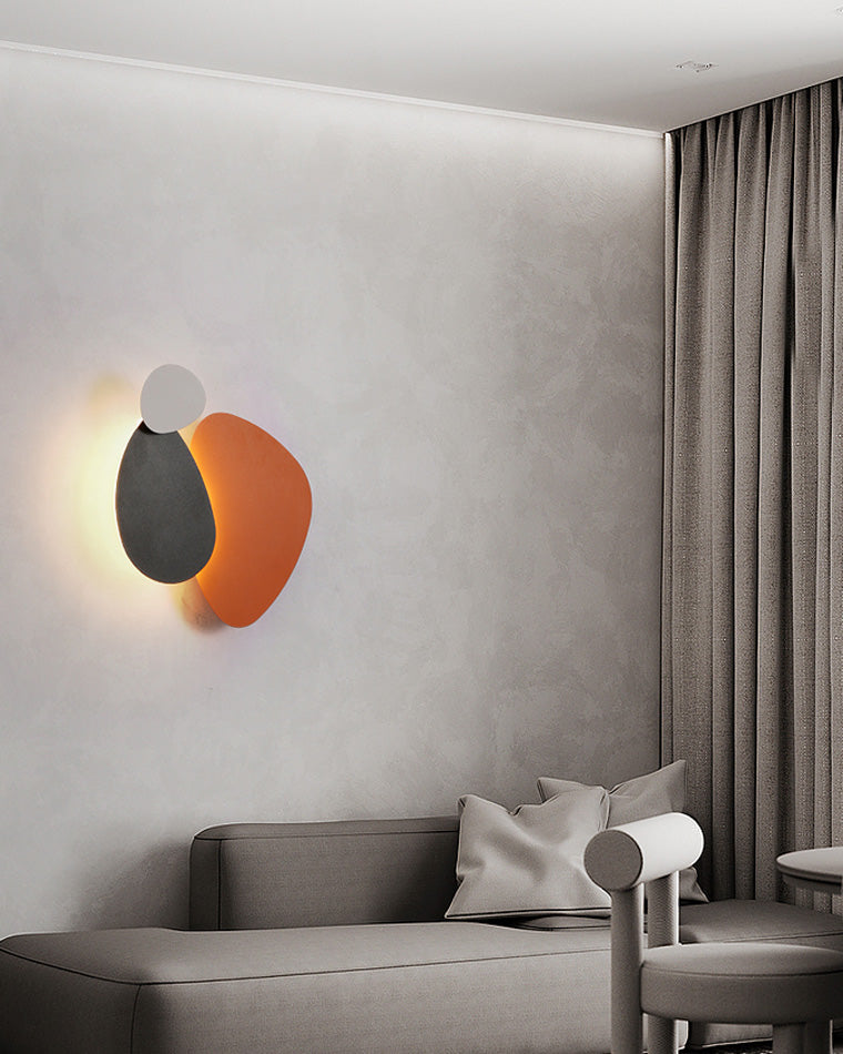 Colorful Sculptural Wall Light