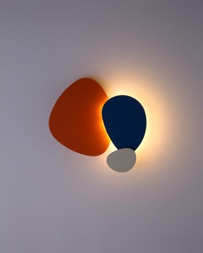 Colorful Sculptural Wall Light