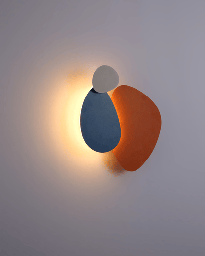 Colorful Sculptural Wall Light