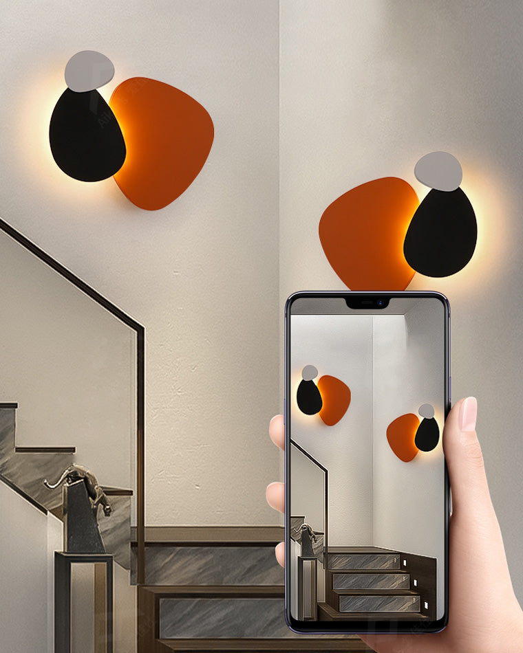Colorful Sculptural Wall Light