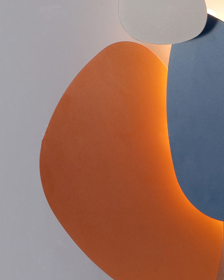 Colorful Sculptural Wall Light