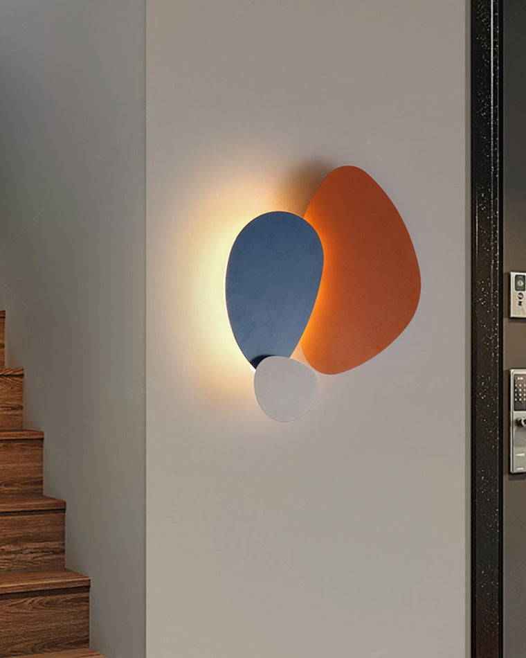 Colorful Sculptural Wall Light