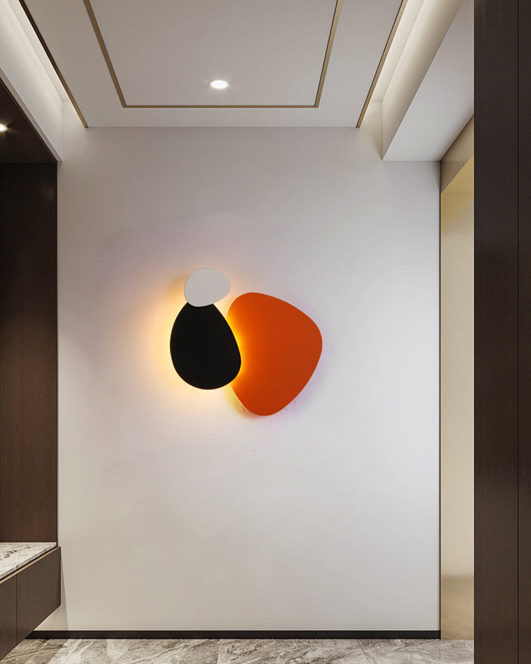 Colorful Sculptural Wall Light