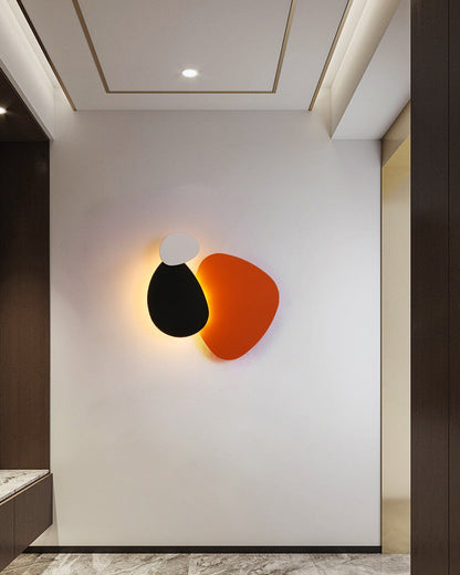 Colorful Sculptural Wall Light