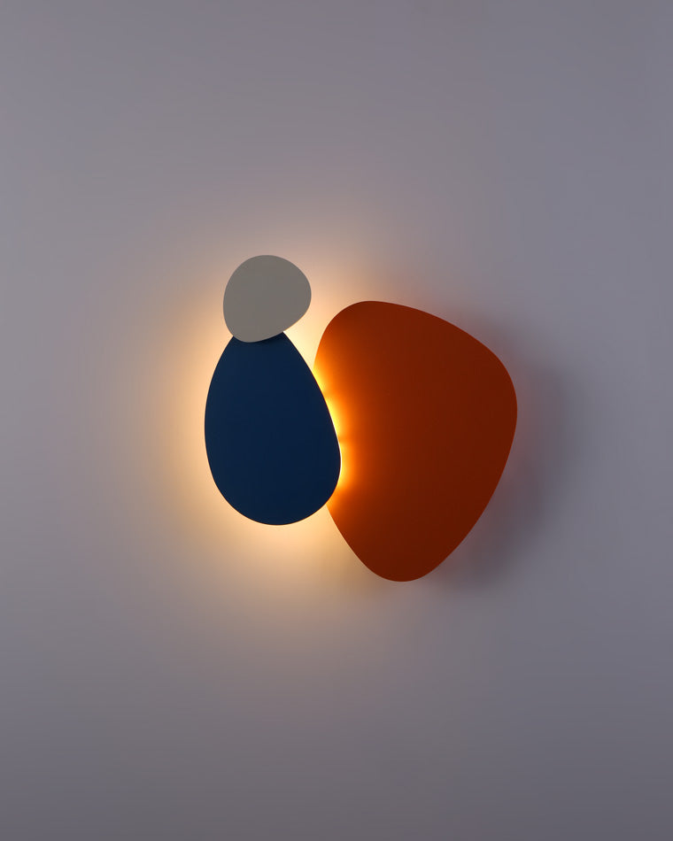 Colorful Sculptural Wall Light