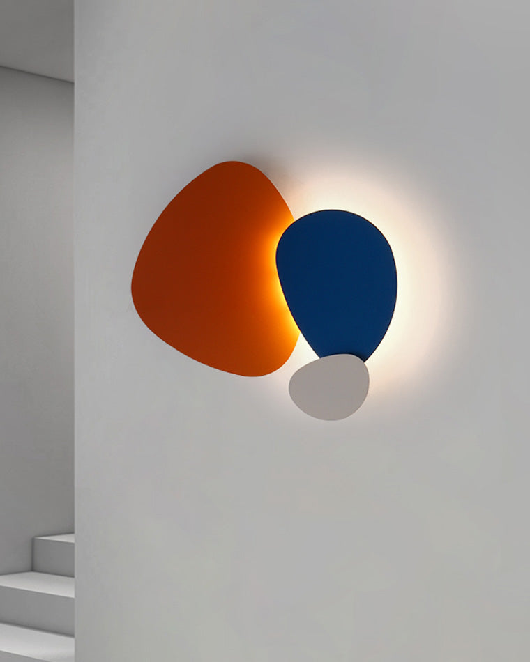 Colorful Sculptural Wall Light