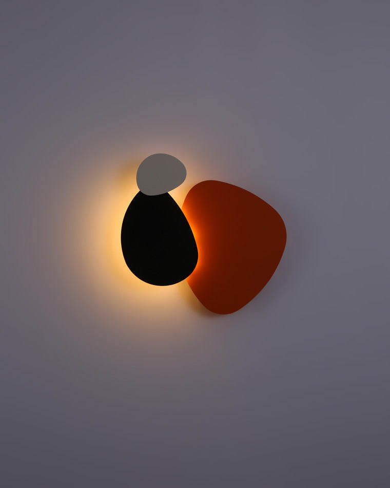 Colorful Sculptural Wall Light